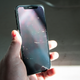 Due to the lighting, this photo shows about half the scratches I can see on my iPhone X screen.